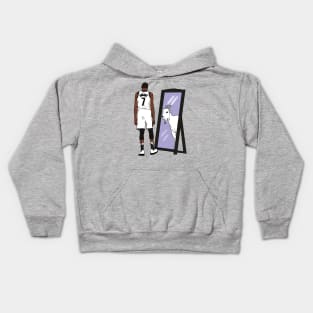 Kevin Durant Mirror GOAT (Nets) Kids Hoodie